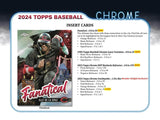 2024 Topps Chrome Baseball Hobby Pack