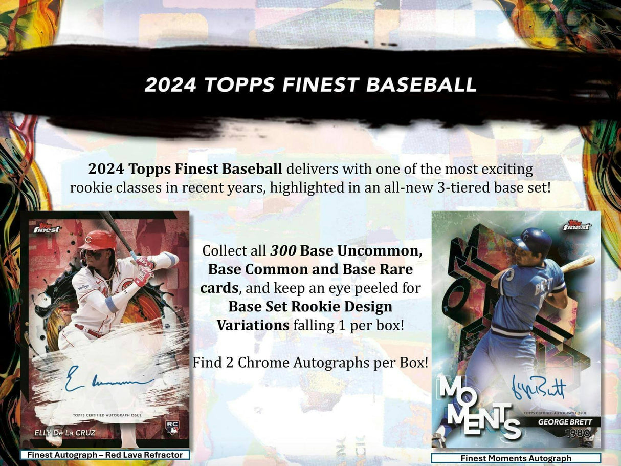 2024 Topps Finest Baseball Hobby Pack