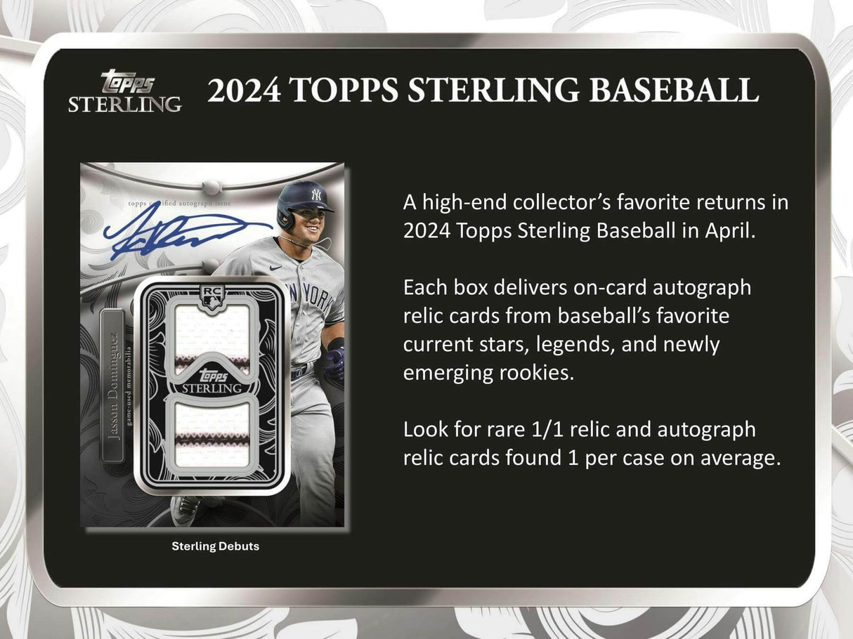 2024 Topps Sterling Baseball Hobby Box