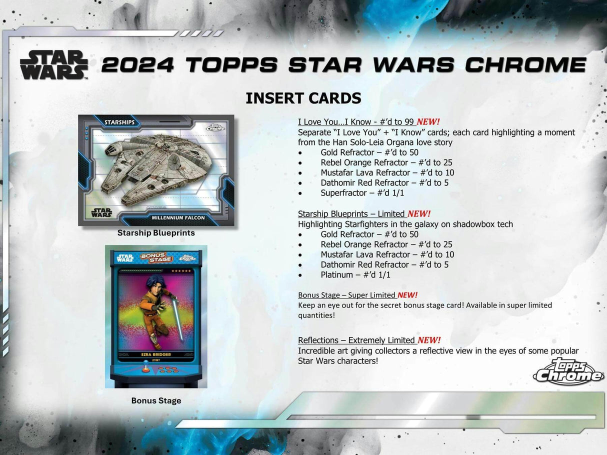 Star Wars Chrome Hobby Pack (Topps 2024)