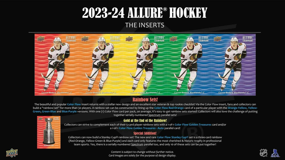 2023/24 Upper Deck Allure Hockey Hobby Pack