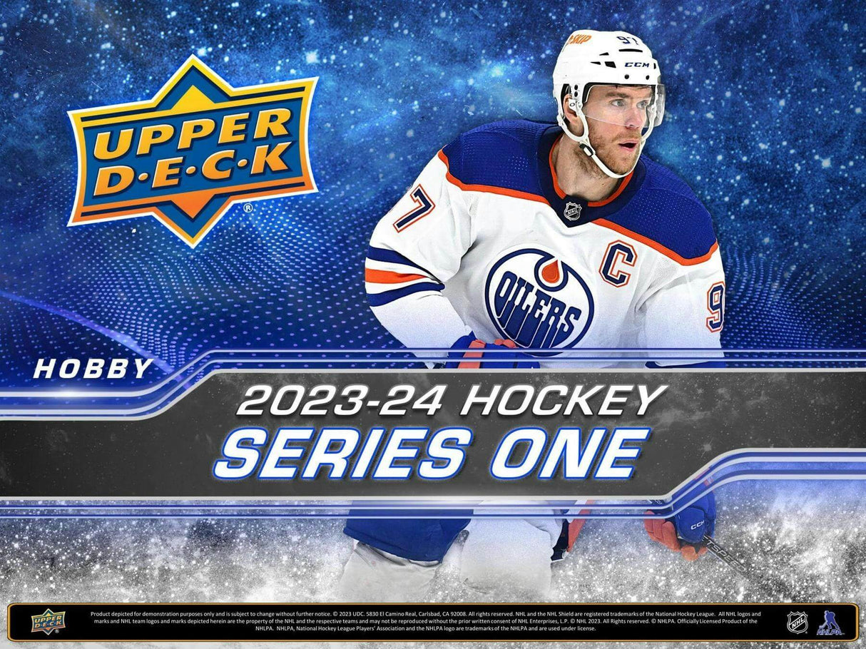 2023/24 Upper Deck Series 1 Hockey Hobby Box