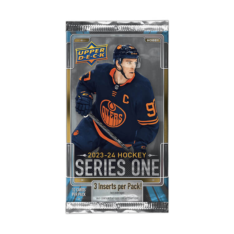 2023/24 Upper Deck Series 1 Hockey Hobby Pack