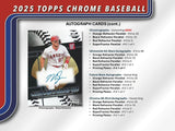 2025 Topps Chrome Baseball Hobby Box