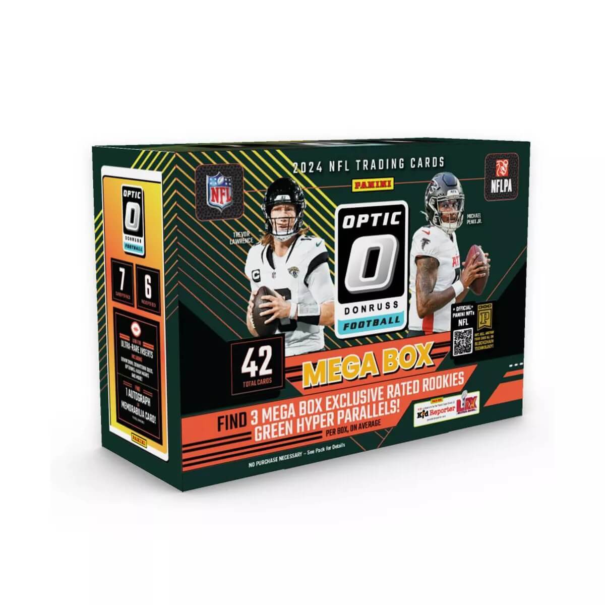 2024 Panini Donruss Optic Football Mega Box (Green Hyper)