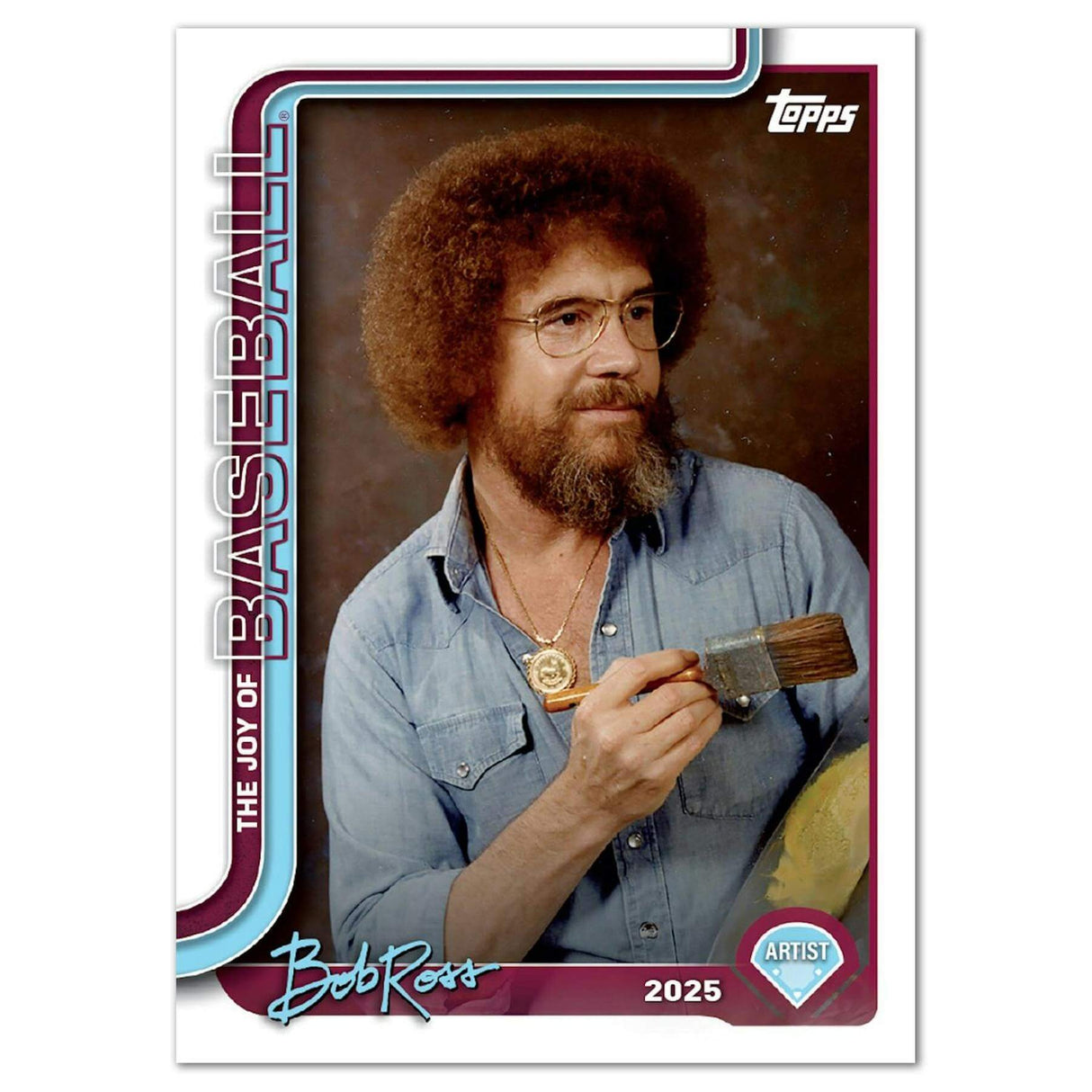 2025 Topps x Bob Ross The Joy of Baseball Collectors Edition Box