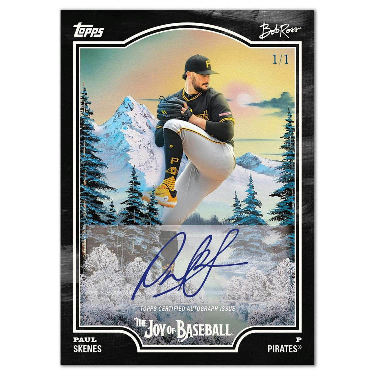 2025 Topps x Bob Ross The Joy of Baseball Collectors Edition Box