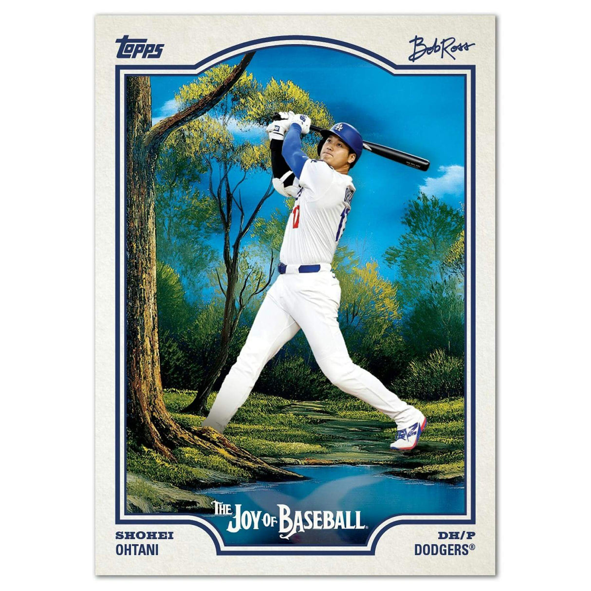 2025 Topps x Bob Ross The Joy of Baseball Collectors Edition Box