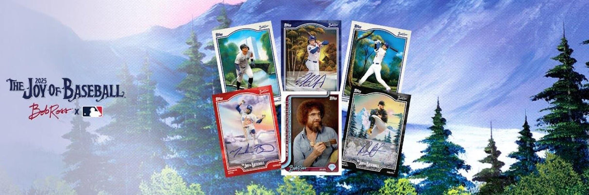 2025 Topps x Bob Ross The Joy of Baseball Collectors Edition Box
