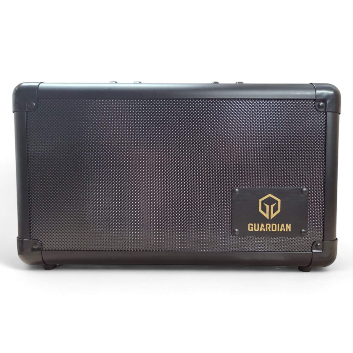Guardian: 1-Row Graded Card Aluminum Storage Case (Black Diamond Pattern)