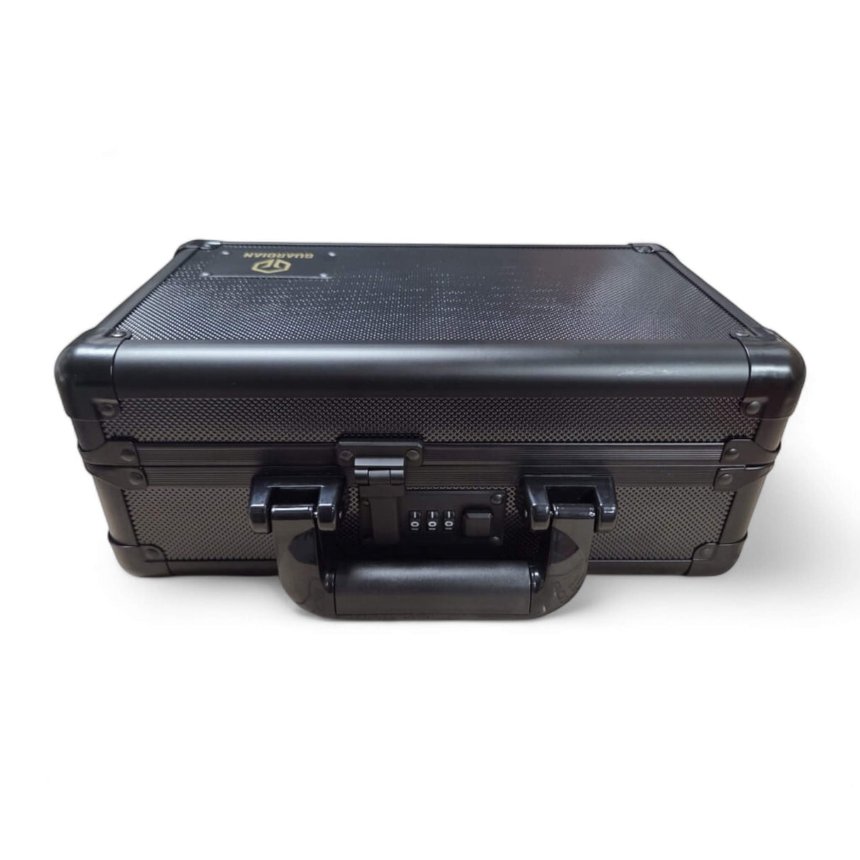 Guardian: 1-Row Graded Card Aluminum Storage Case (Black Diamond Pattern)