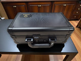 Guardian: 1-Row Graded Card Aluminum Storage Case (Black Diamond Pattern)
