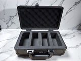 Guardian: 1-Row Graded Card Aluminum Storage Case (Black Diamond Pattern)