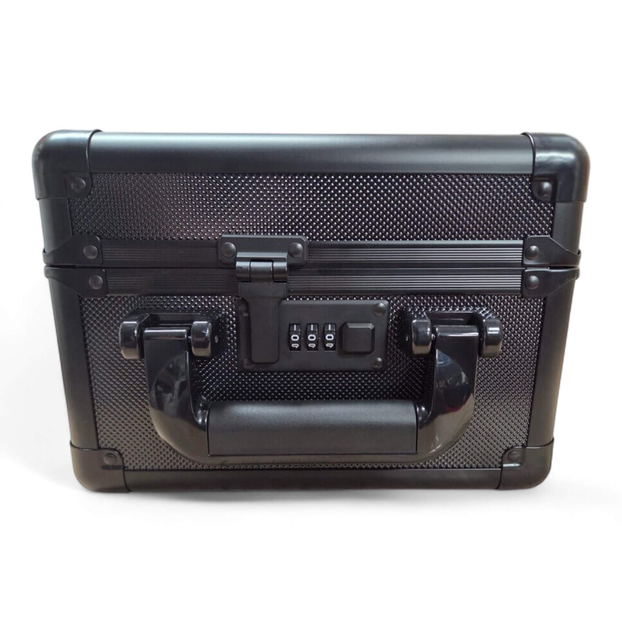 Guardian: 2-Row Graded Card Aluminum Storage Case (Black Diamond Pattern)