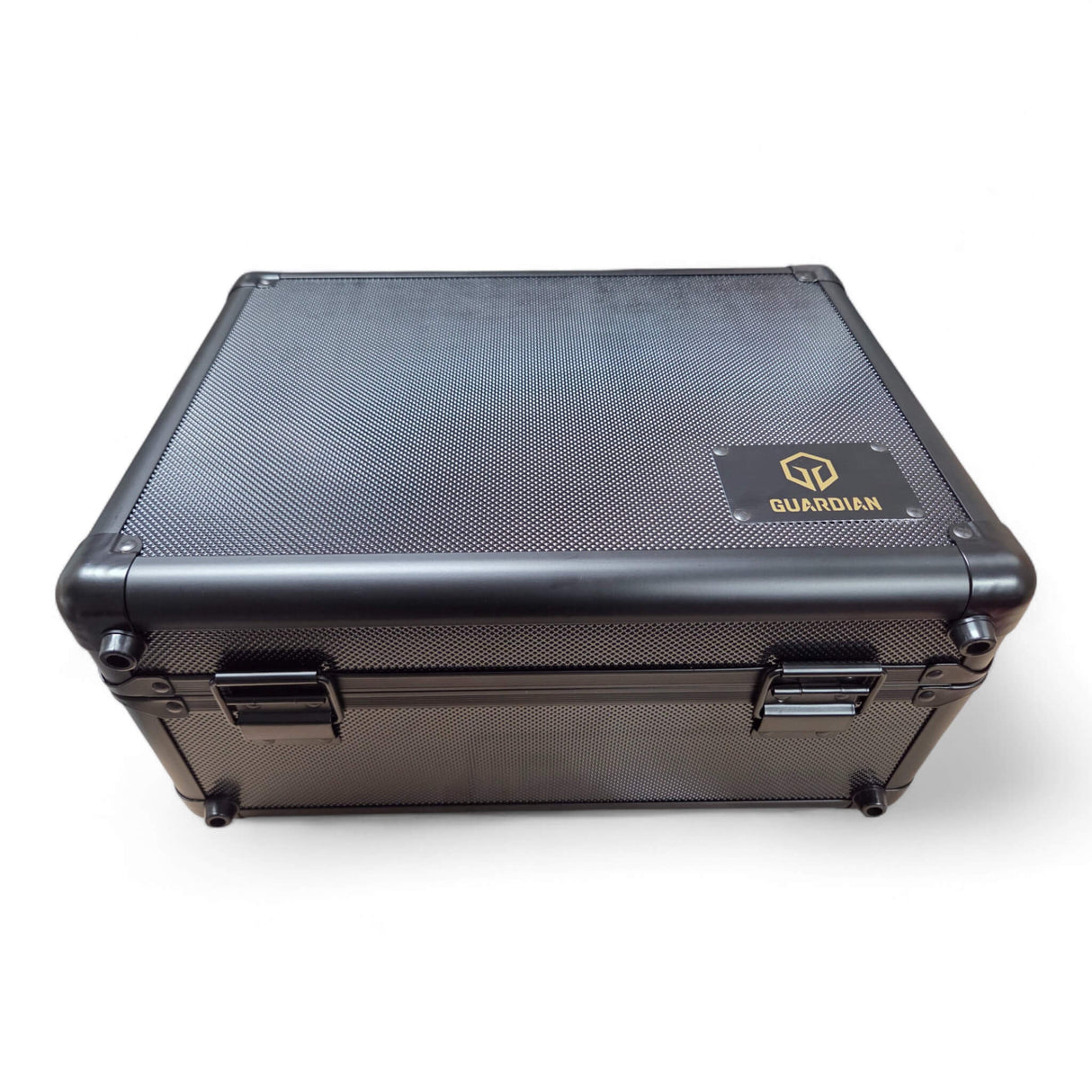 Guardian: 3-Row Graded Card Aluminum Storage Case (Black Diamond Pattern)