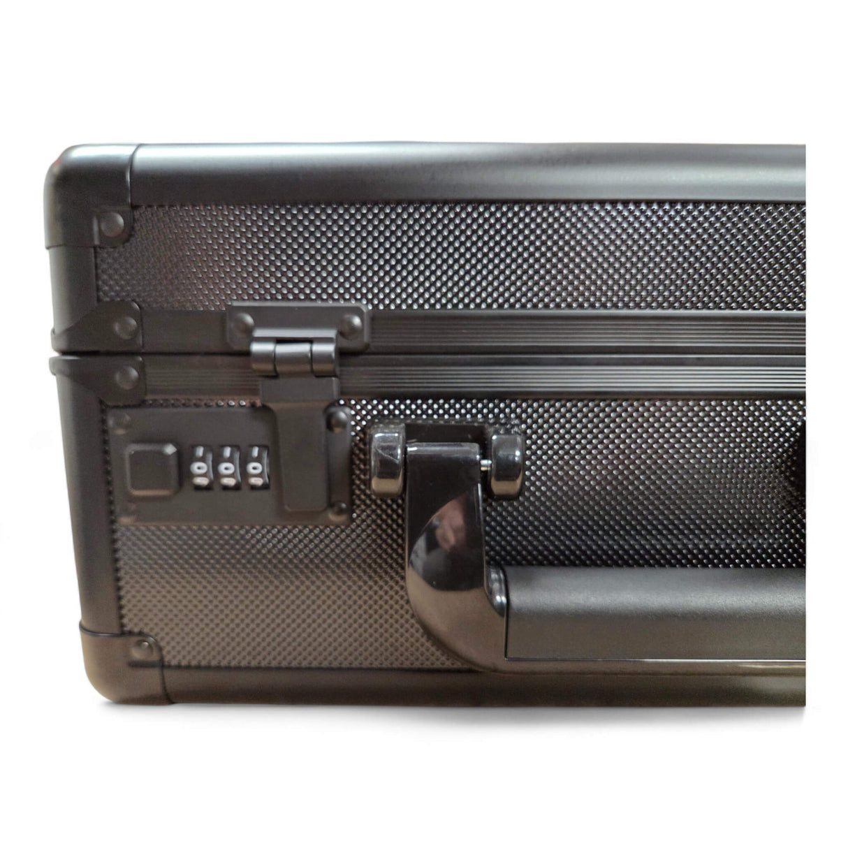 Guardian: 3-Row Graded Card Aluminum Storage Case (Black Diamond Pattern)