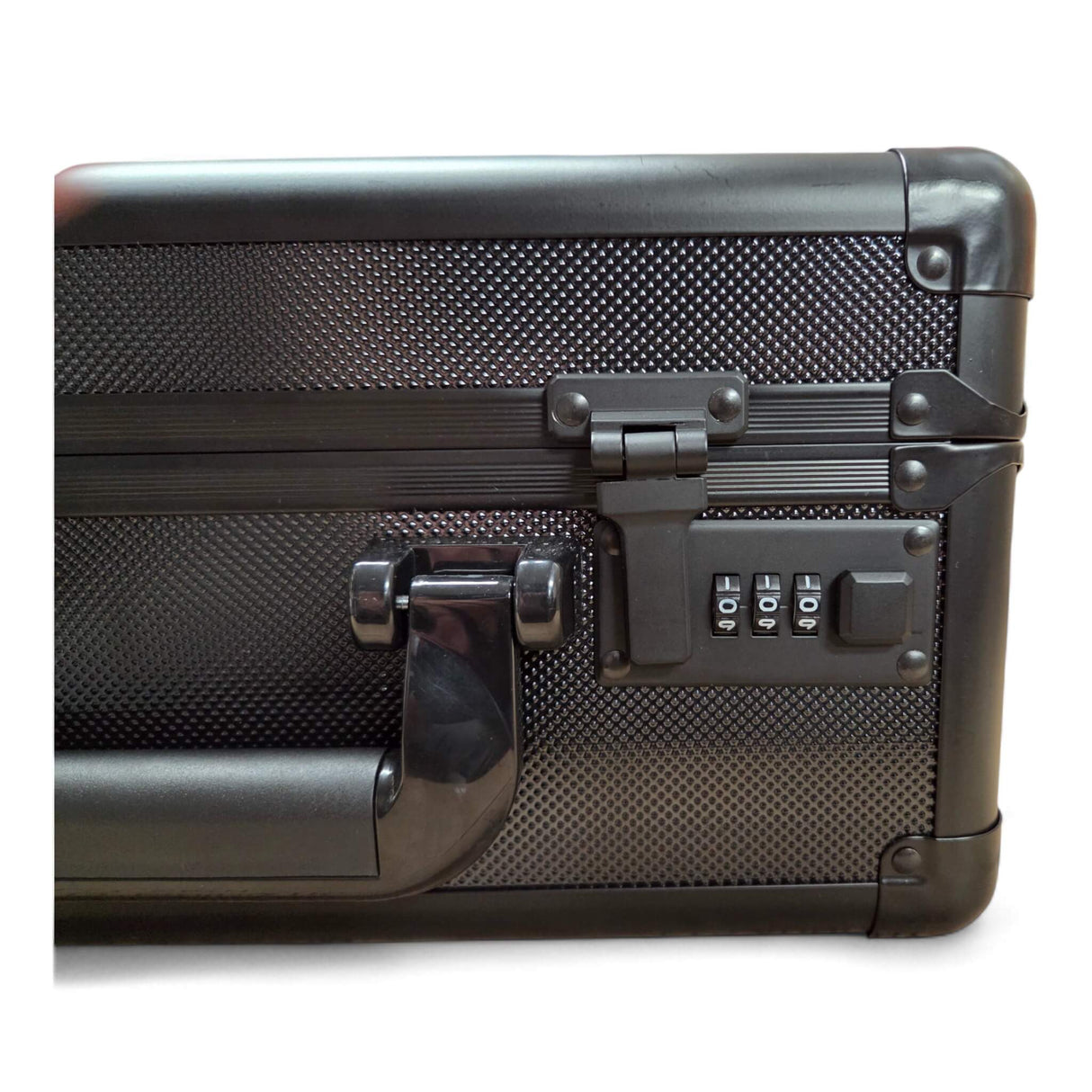 Guardian: 3-Row Graded Card Aluminum Storage Case (Black Diamond Pattern)