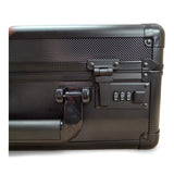 Guardian: 3-Row Graded Card Aluminum Storage Case (Black Diamond Pattern)