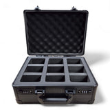 Guardian: 3-Row Graded Card Aluminum Storage Case (Black Diamond Pattern)