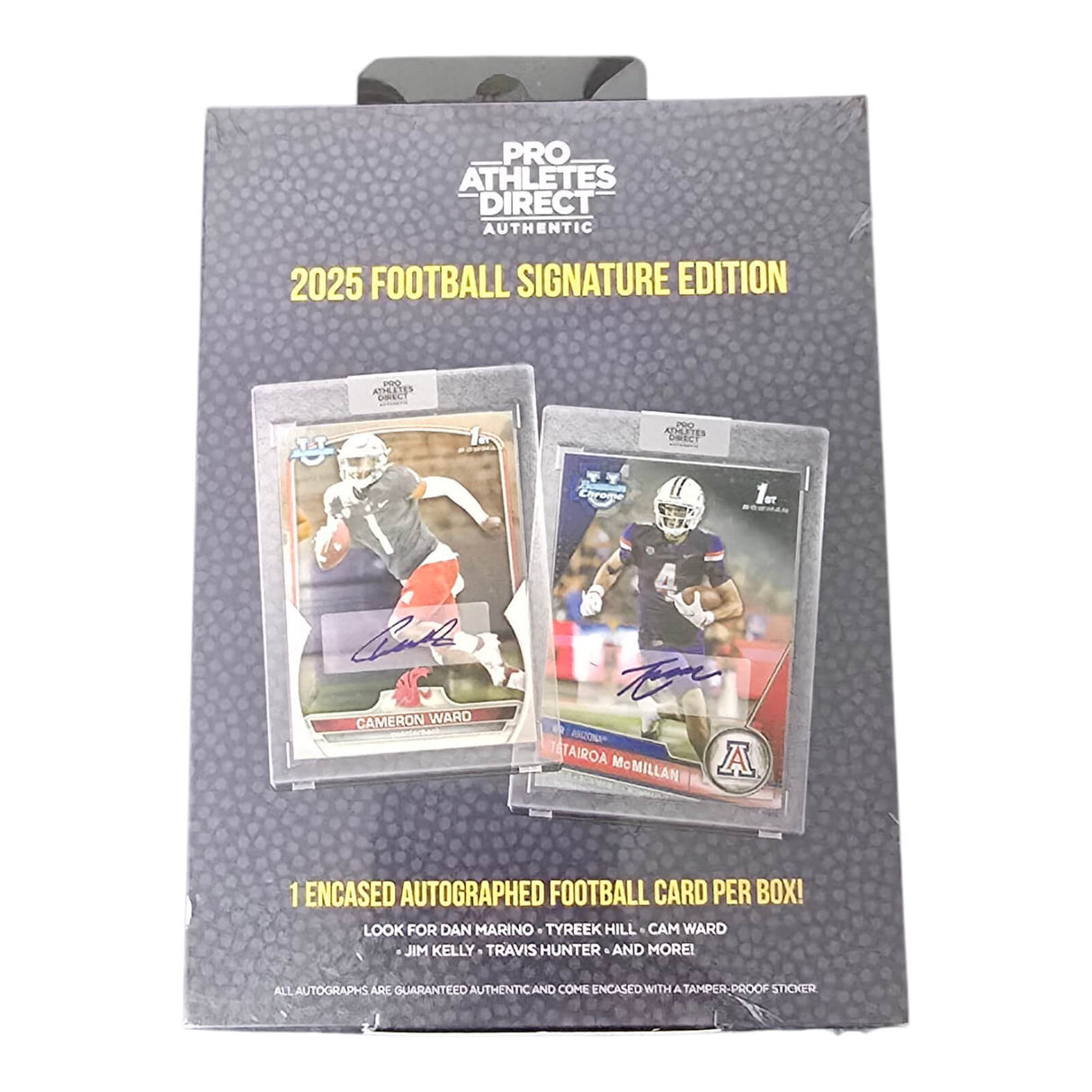 2025 Pro Athletes Direct Signature Edition Football Hobby Box