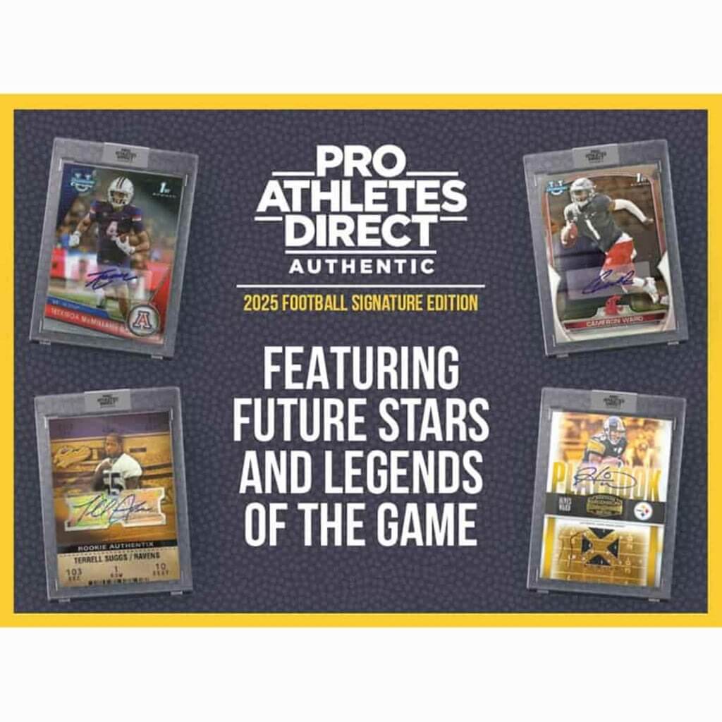 2025 Pro Athletes Direct Signature Edition Football Hobby Box