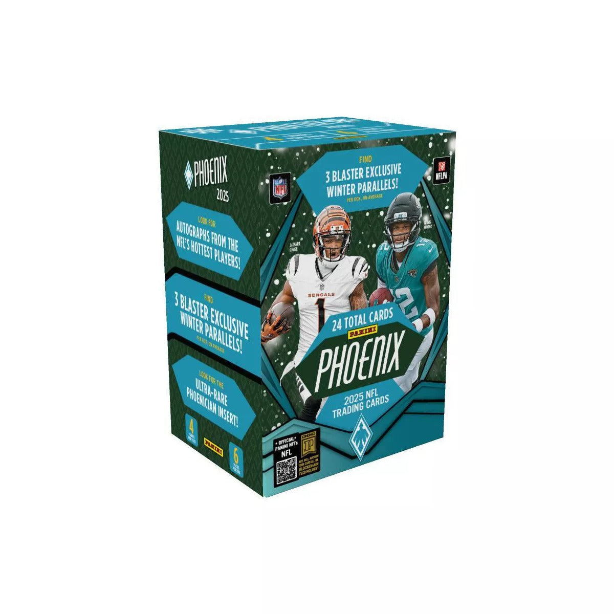 2025 Panini NFL Phoenix Football Trading Card Winter Blaster Box