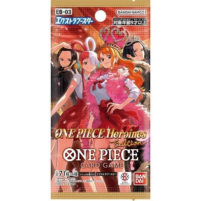 One Piece TCG: Extra Booster Heroines Edition (EB-03) Booster Pack [Japanese]