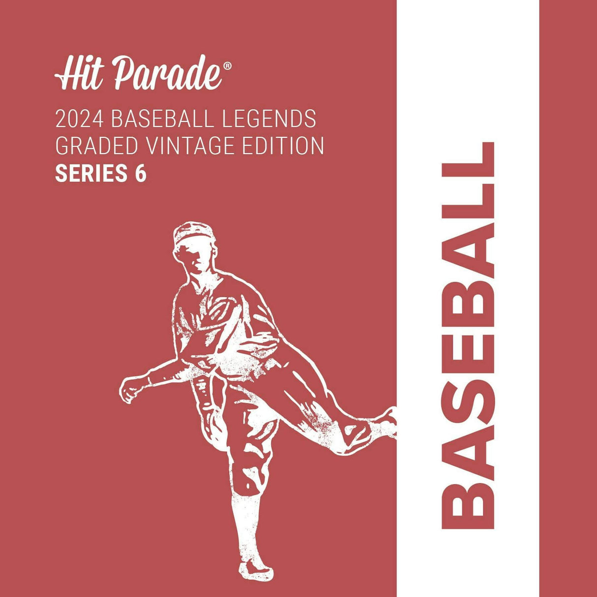 2024 Hit Parade Baseball Card Legends Graded Vintage Edition Series 6 Hobby Box