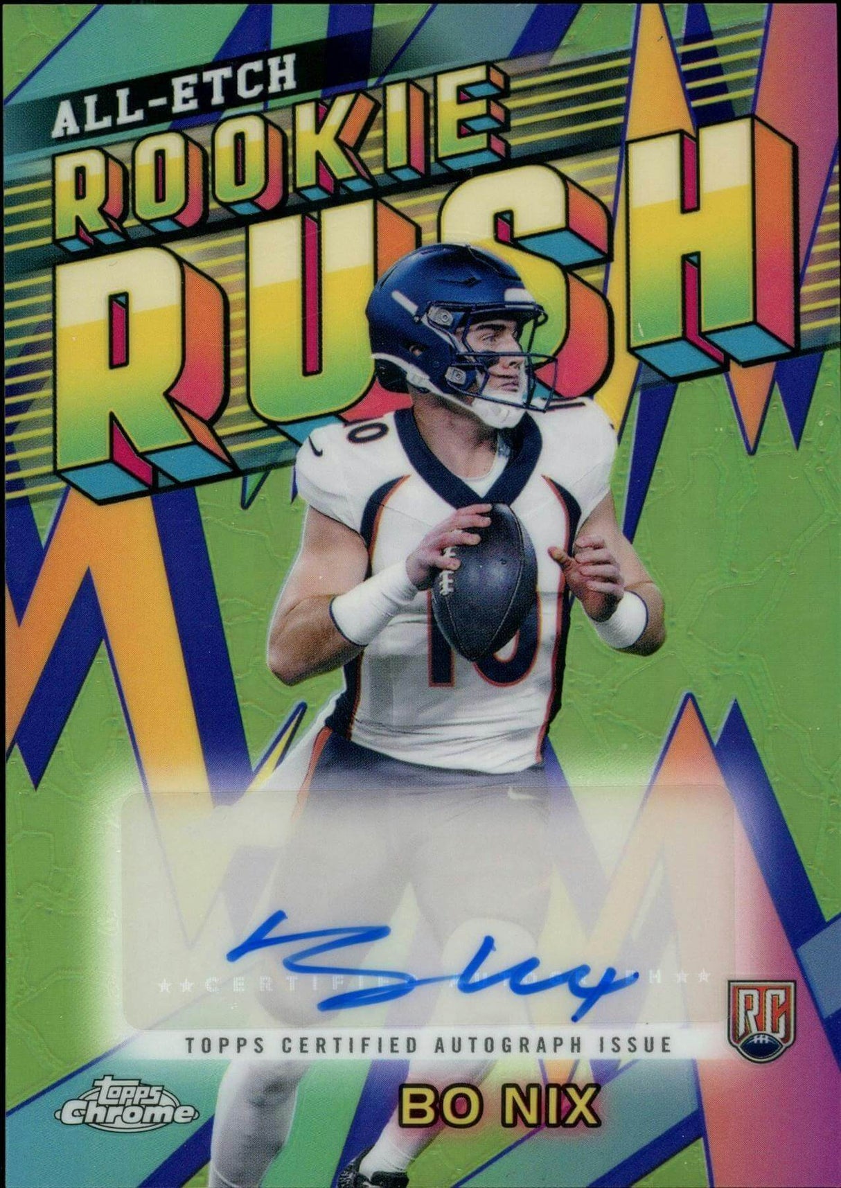 2025 Hit Parade Football Autographed Card Limited Series 3 Hobby Box