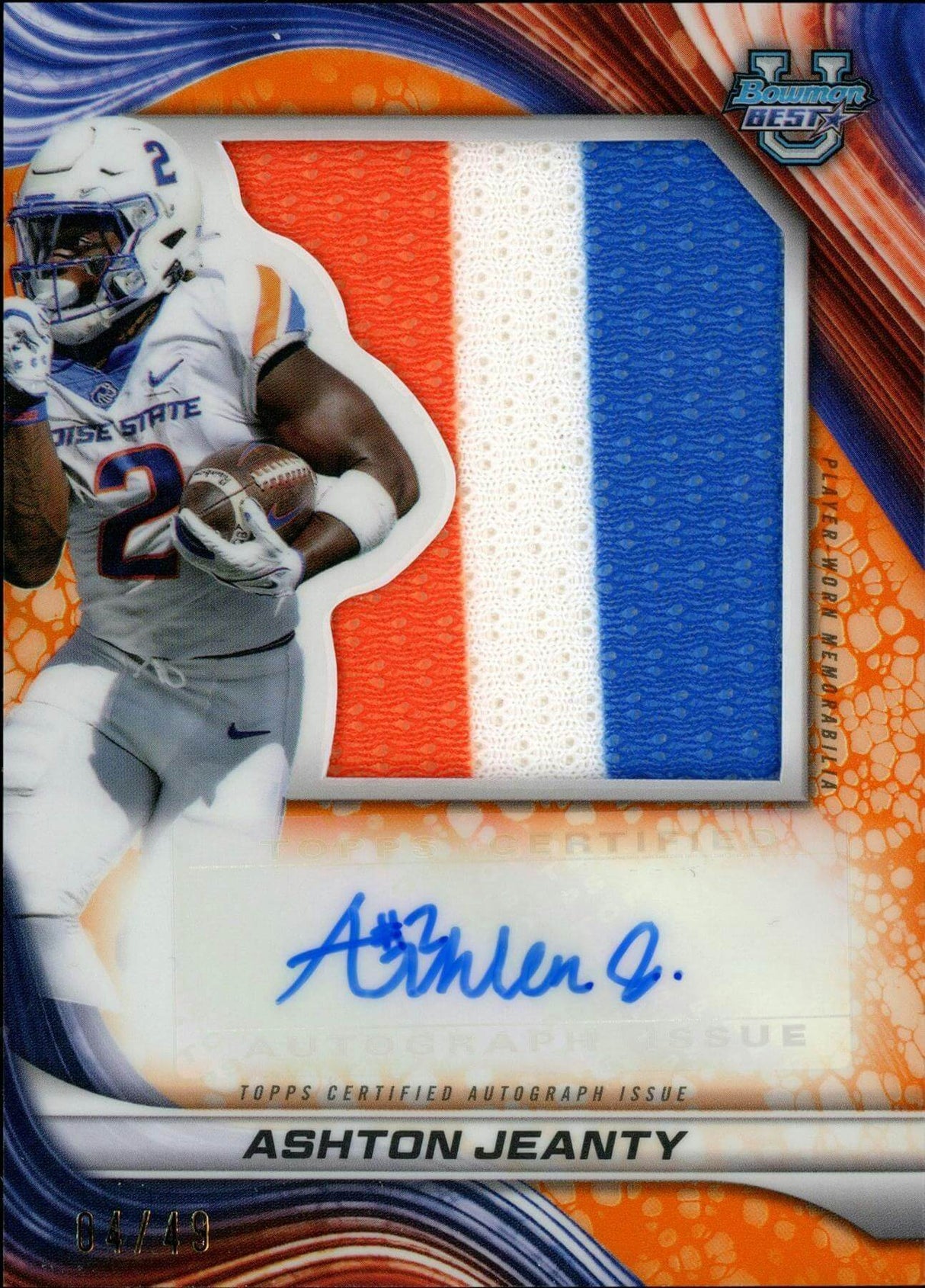 2025 Hit Parade Football Autographed Card Limited Series 3 Hobby Box