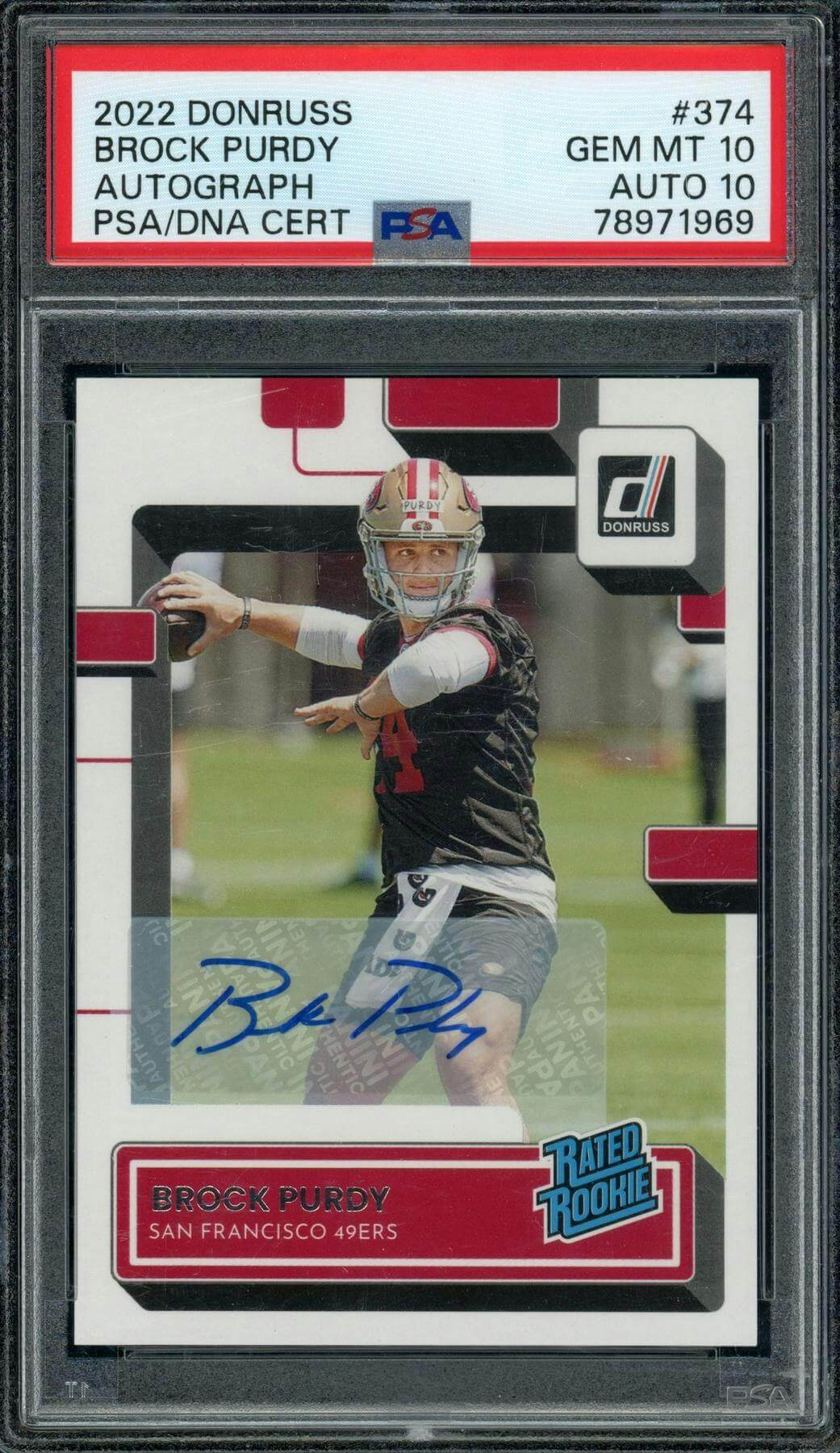 2025 Hit Parade Football Graded Card It's A 10 Series 12 Hobby Box