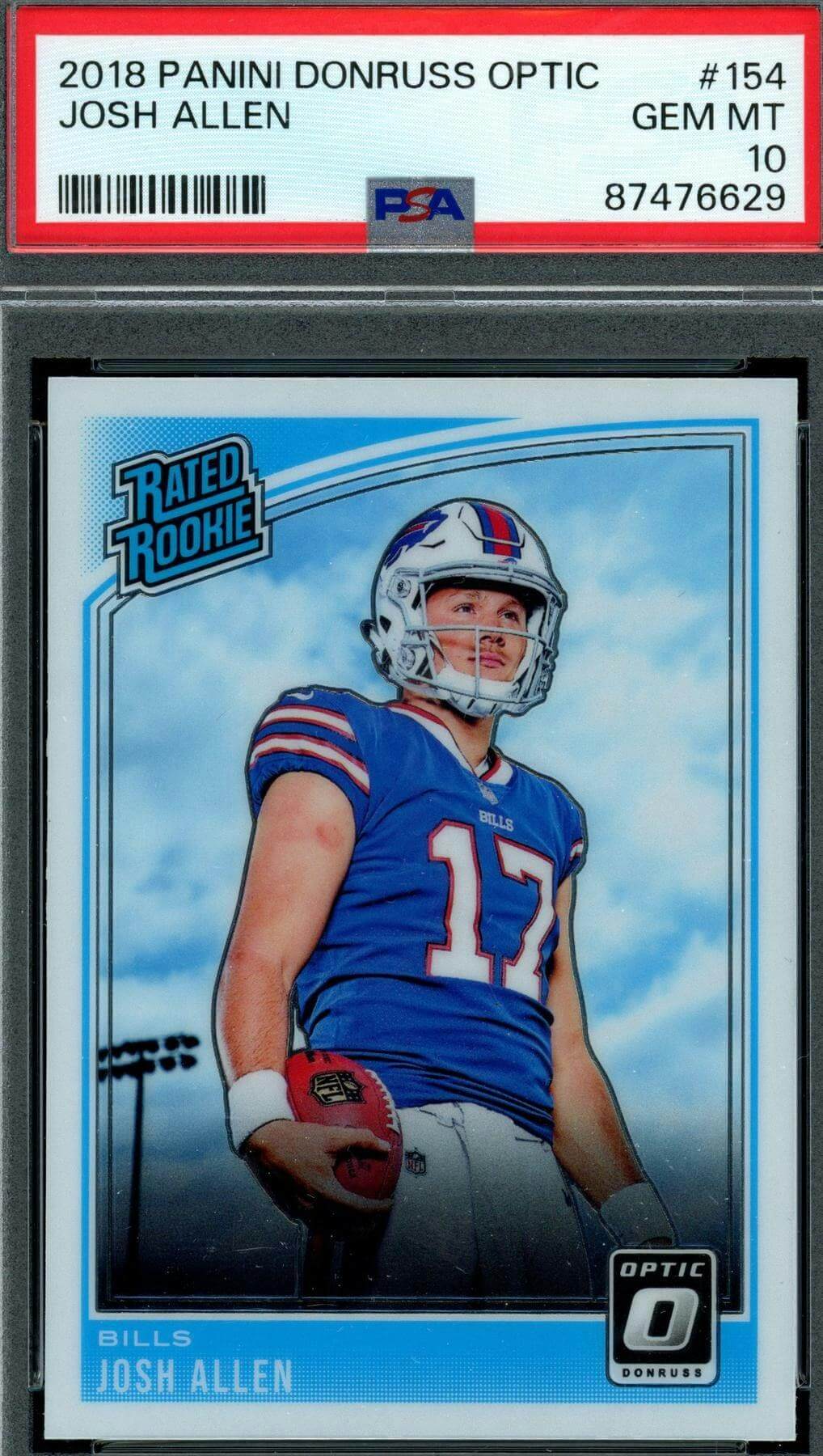 2025 Hit Parade Football Graded Card Limited Series 5 Hobby Box
