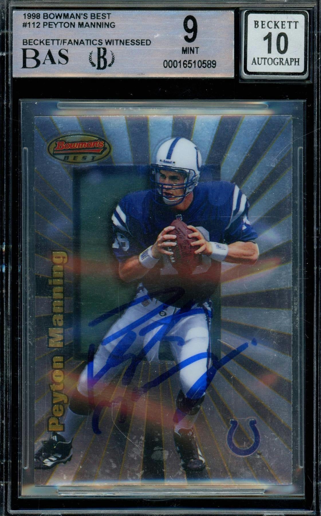 2026 Hit Parade Autographed Slabbed Football Card Rookie Edition Series 2 Hobby Box