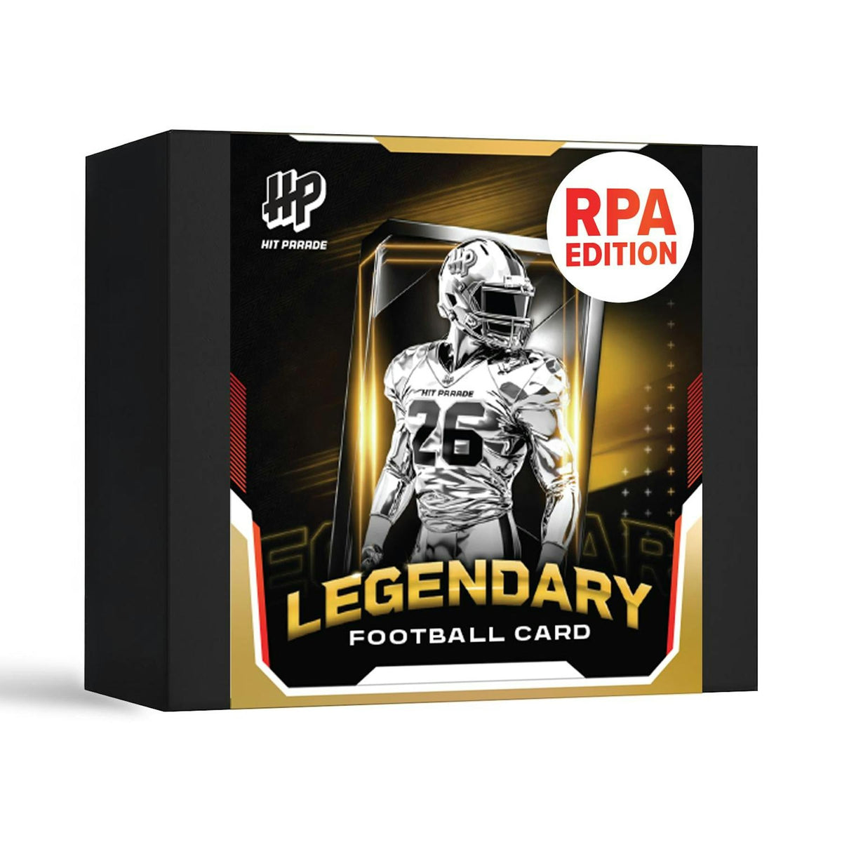 2026 Hit Parade Football Card Legendary Series 1 Hobby Box - RPA Editi ...