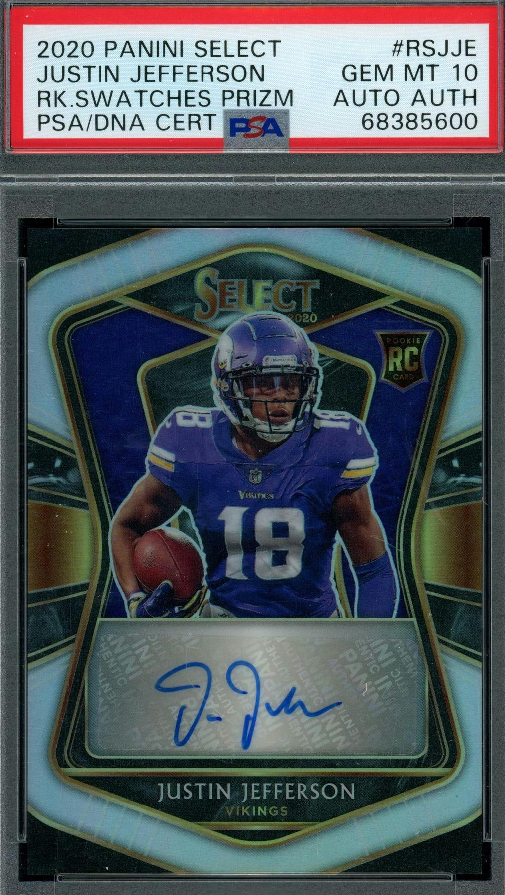 2026 Hit Parade Football Graded Card It's A 10 Series 1 Hobby Box