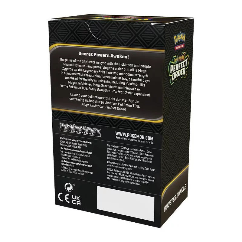Pokemon TCG: Perfect Order Booster Bundle (ME-03)