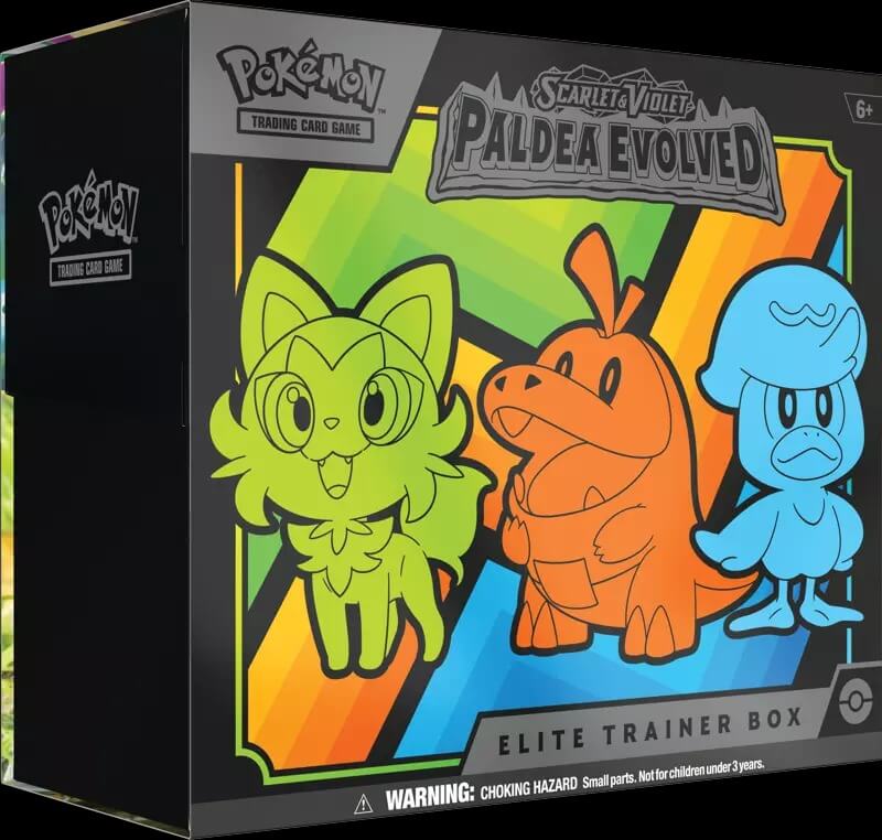 Pokemon Scarlet & Violet: Paldea Evolved Elite Trainer Box