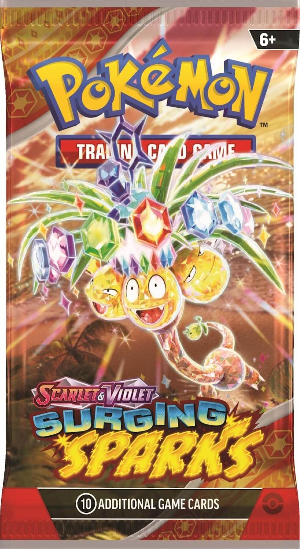 Pokemon TCG: Scarlet & Violet Surging Sparks (SV8) Booster Pack