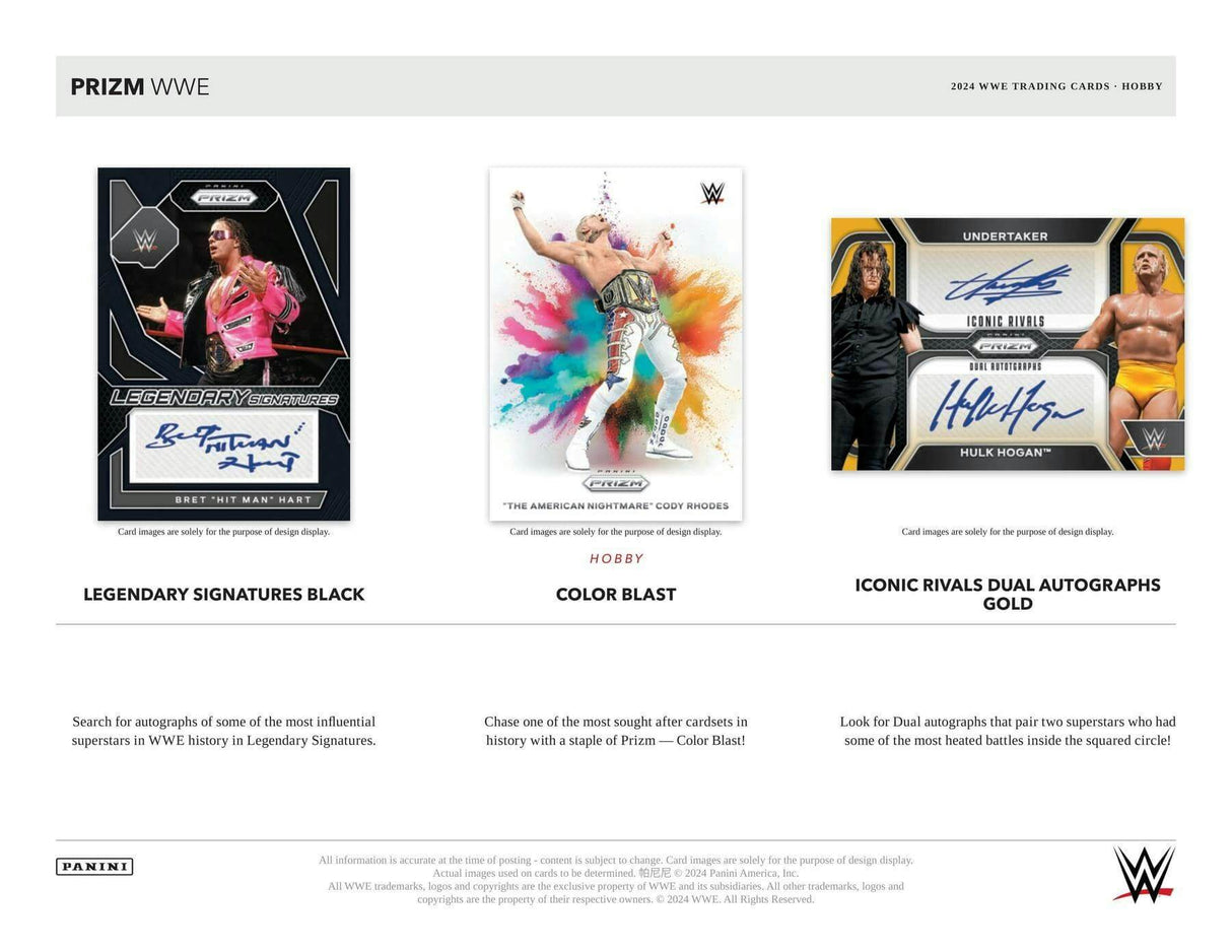 2024 Panini WWE Prizm Wrestling Hobby Pack