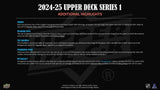 2024/25 Upper Deck Series 1 Hockey Hobby Box