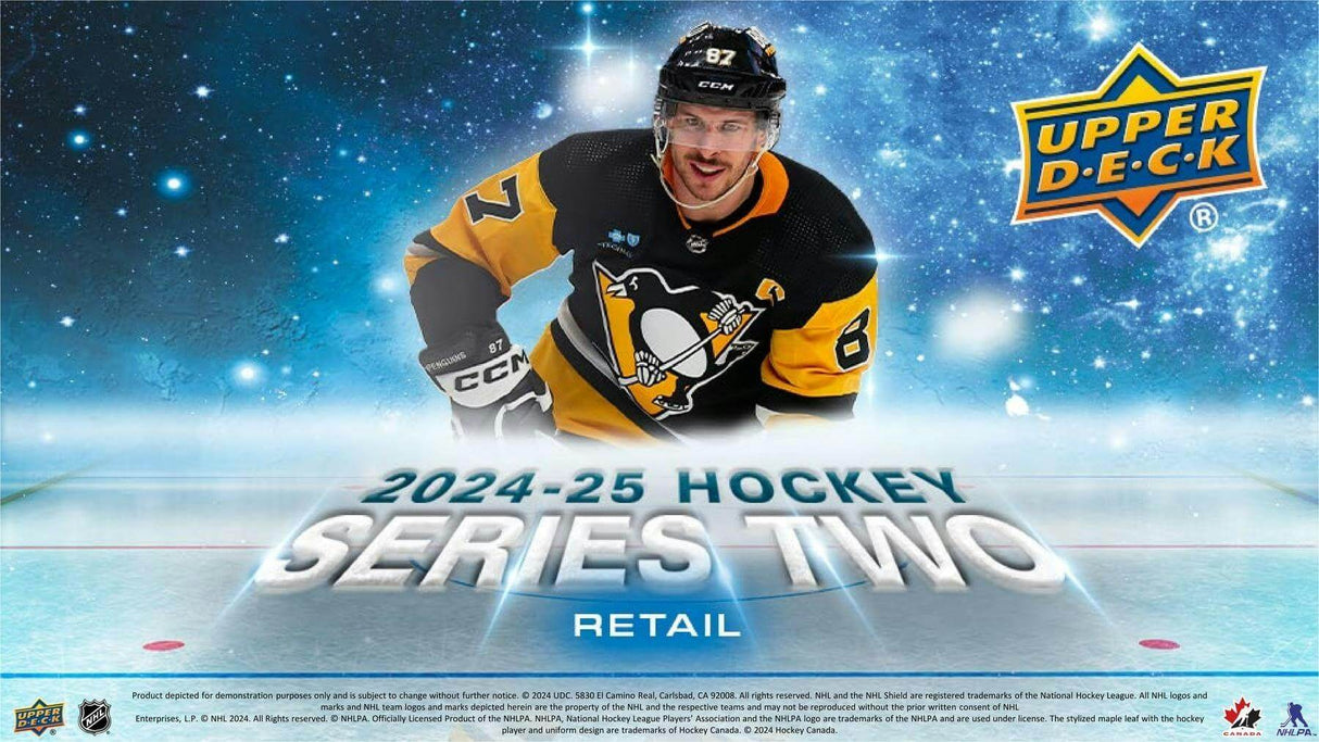 2024/25 Upper Deck Series 2 Hockey Tin