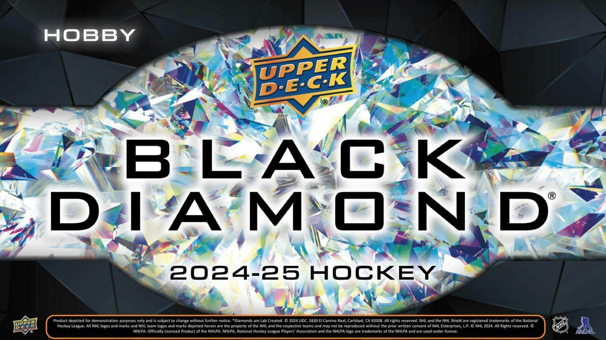 2024/25 Upper Deck Black Diamond Hockey Hobby Box