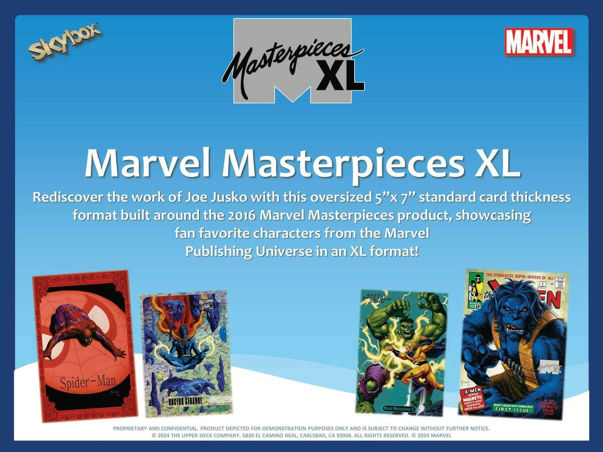 Marvel Masterpieces XL (featuring Joe Jusko) Hobby Pack (Upper Deck 2024)