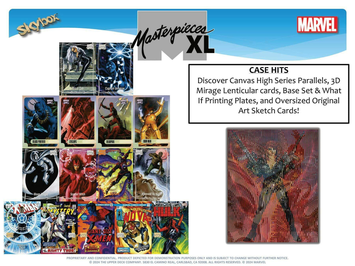 Marvel Masterpieces XL (featuring Joe Jusko) Hobby Pack (Upper Deck 2024)