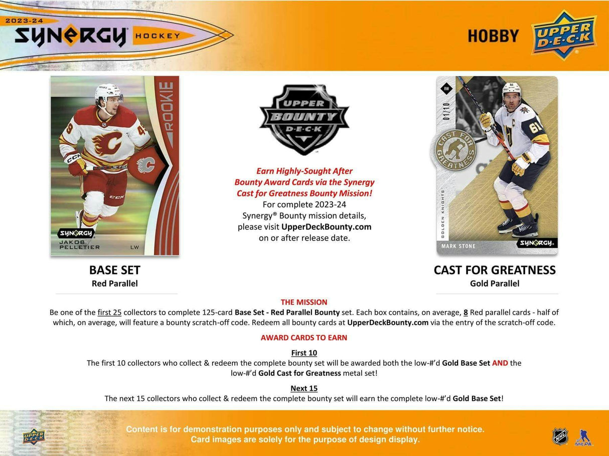 2023/24 Upper Deck Synergy Hockey Hobby Box