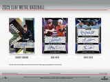 2025 Leaf Metal Baseball Jumbo Box
