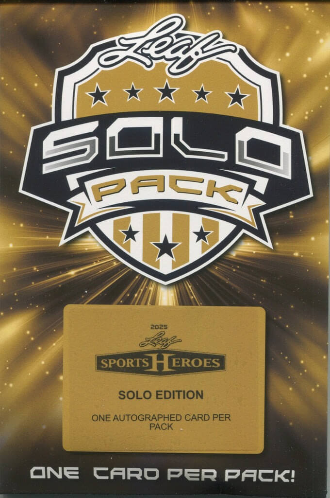 2025 Leaf Metal Sports Heroes Hobby - SOLO Pack