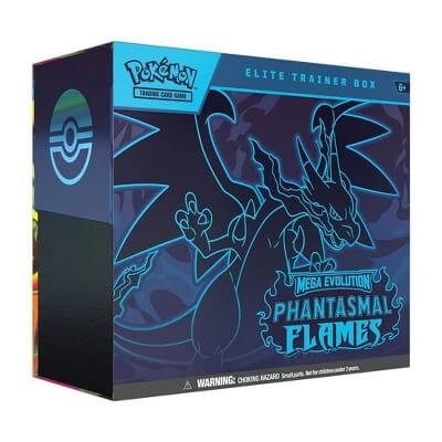 Pokemon TCG: Mega Evolution Phantasmal Flames (ME02) Elite Trainer Box