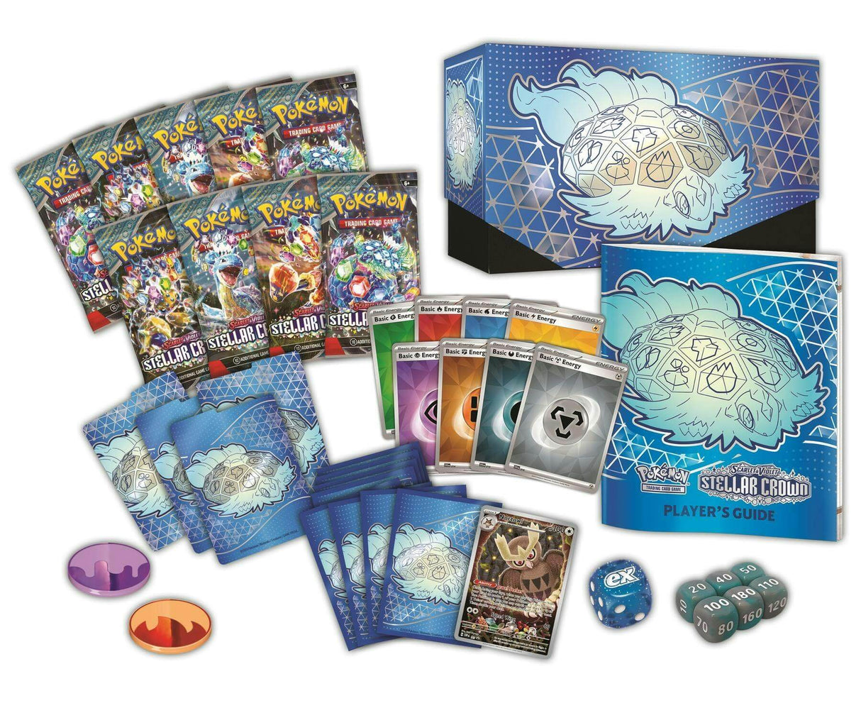 Pokemon Scarlet & Violet 7: Stellar Crown Elite Trainer Box