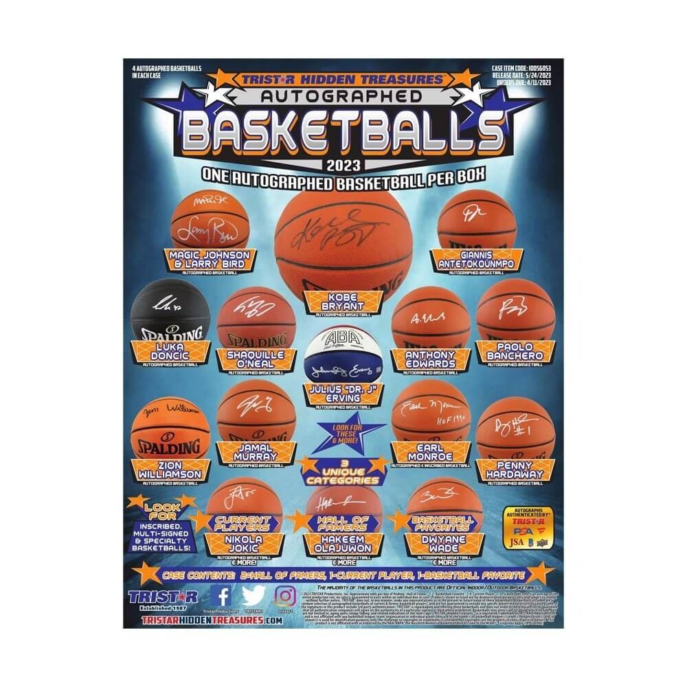 2023 TriStar Hidden Treasures Autographed Basketball Hobby Box